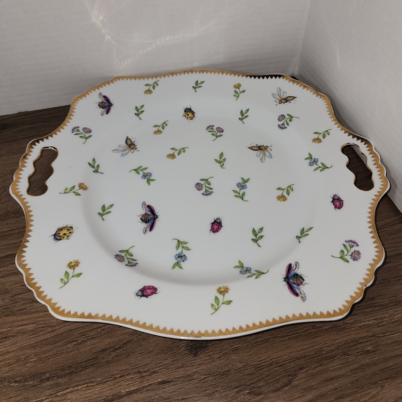 I. Godinger & Co. Handled Plate - Picture 2 of 6